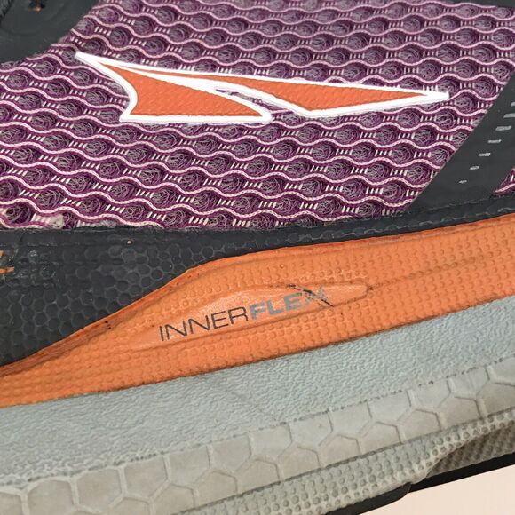 Altra Paradigm 3 Zero Drop Women's 9.5 Running Shoe Orange Purple Gray Sneakers - Picture 14 of 14